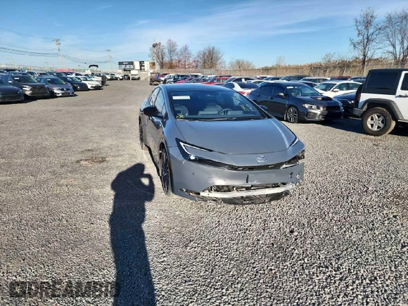 2024 Toyota Prius LE with VIN JTDADABU6R3012177, listed as a Copart auction lot 62894455 with 5,993 mi miles and Salvage title. Bid and sale history available at DreamBid. Image 5.