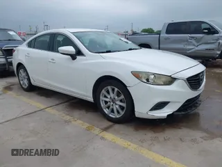 2015 Mazda Mazda6 i Sport with VIN JM1GJ1U62F1162876, listed as a IAAI auction lot 41924837 with 189,634 mi miles. Bid and sale history available at carsss.com. Image 1.