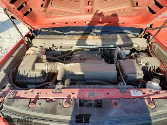 2020 Chevrolet Colorado 2WD Work Truck with VIN 1GCGSBEA2L1207834, listed as a Copart auction lot 52143015 with 46,868 mi miles and Salvage Title. Bid and sale history available at carsss.com. Image 12.