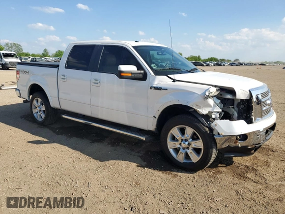 2011 Ford F-150 XL with VIN 1FTFW1EF9BFC46010, listed as a Copart auction lot 56950925 with 151,603 mi miles and Salvage title. Bid and sale history available at DreamBid. Image 4.