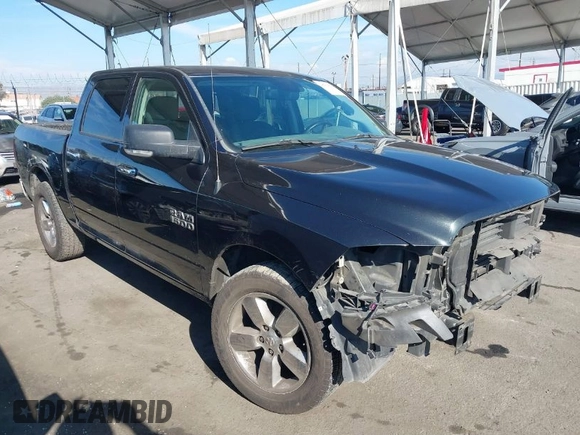 2016 Ram 1500 Big Horn with VIN 1C6RR6LG3GS136217, listed as a IAAI auction lot 40954574 with 209,247 mi miles. Bid and sale history available at carsss.com. Image 1.