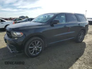 2018 Dodge Durango GT with VIN 1C4RDJDGXJC194447, listed as a Copart auction lot 85599944 with 168,194 mi miles and Salvage Title. Bid and sale history available at DreamBid. Image 1.