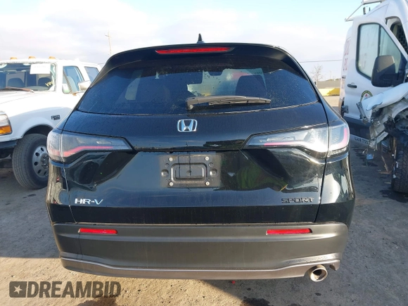 2024 Honda HR-V Sport with VIN 3CZRZ1H57RM706387, listed as a IAAI auction lot 41446909 with 24,145 mi miles. Bid and sale history available at carsss.com. Image 16.