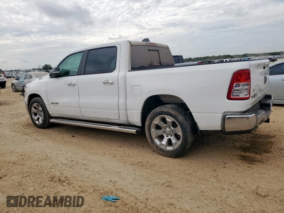 2019 Ram 1500 Big Horn with VIN 1C6RREFT8KN548370, listed as a Copart auction lot 64797115 with Not provided miles and Salvage title. Bid and sale history available at DreamBid. Image 2.