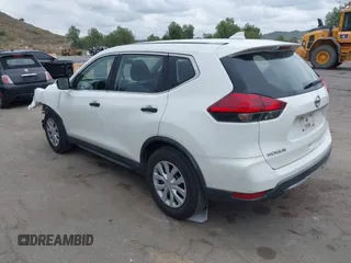 2017 Nissan Rogue SV with VIN KNMAT2MT4HP533578, listed as a IAAI auction lot 42050436 with 161,875 mi miles. Bid and sale history available at carsss.com. Image 3.