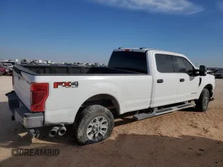 2022 Ford F-250 XL with VIN 1FT7W2BT6NEC15036, listed as a Copart auction lot 43412835 with 133,478 mi miles and Salvage title. Bid and sale history available at DreamBid. Image 3.