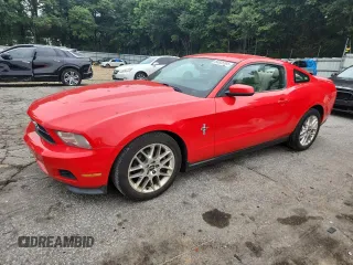 2012 Ford Mustang Premium with VIN 1ZVBP8AM7C5235424, listed as a Copart auction lot 60325585 with 112,202 mi miles and Salvage title. Bid and sale history available at DreamBid. Image 1.