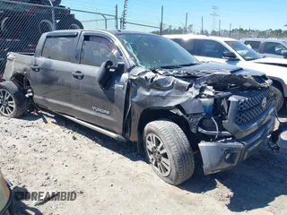 2019 Toyota Tundra 2WD SR5 with VIN 5TFEY5F12KX244156, listed as a IAAI auction lot 41848426 with 93,735 mi miles. Bid and sale history available at carsss.com. Image 1.