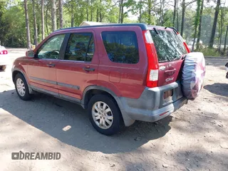 2006 Honda CR-V EX with VIN SHSRD78866U425580, listed as a IAAI auction lot 42227089 with 153,425 mi miles and . Bid and sale history available at carsss.com. Image 3.