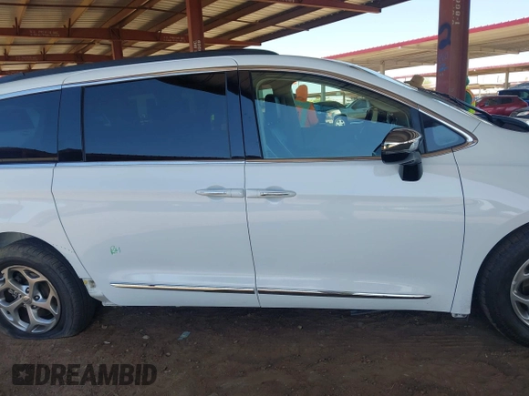 2023 Chrysler Pacifica Limited with VIN 2C4RC1GG6PR533414, listed as a IAAI auction lot 42455618 with 53,834 mi miles and . Bid and sale history available at DreamBid. Image 13.