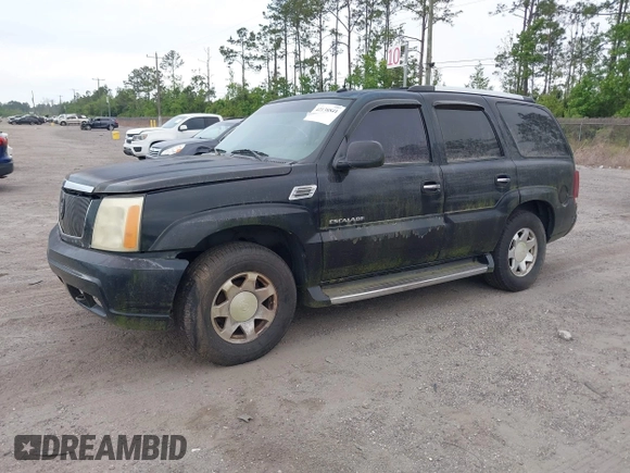 2003 Cadillac Escalade z VIN 1GYEK63N73R203813, wystawiony jako IAAI lot #42138841 z przebiegiem 68 483 mil mil oraz . Historia ofert i sprzedaży dostępna na DreamBid. Obrazek 2.