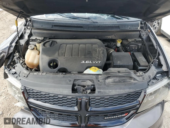 2015 Dodge Journey Crossroad with VIN 3C4PDDGG7FT633491, listed as a Copart auction lot 59751435 with Not provided miles and Salvage title. Bid and sale history available at DreamBid. Image 11.