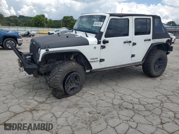 2015 Jeep Wrangler Unlimited Sport с VIN 1C4BJWDG3FL570131, выставлен на аукционе Copart как лот 64418415 с пробегом 112 362 миль миль и Списание • Salvage title. История ставок и продаж доступна на DreamBid. Изображение 1.