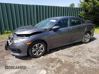 2017 Honda Civic LX z VIN 19XFC2F57HE043298, wystawiony jako Copart lot #57599745 z przebiegiem 90 041 mil mil oraz Szkoda całkowita • Salvage title. Historia ofert i sprzedaży dostępna na DreamBid. Obrazek 1.