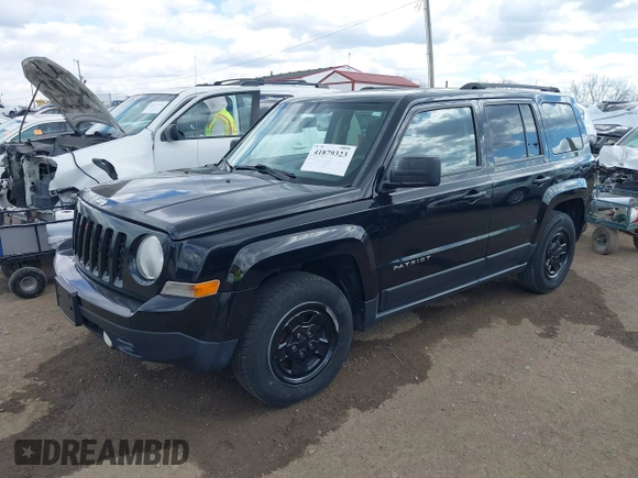 2014 Jeep Patriot Sport with VIN 1C4NJPBA4ED844253, listed as a IAAI auction lot 41879323 with 170,551 mi miles and . Bid and sale history available at carsss.com. Image 18.
