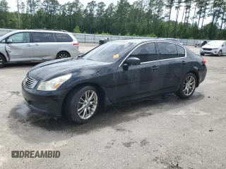 2008 Infiniti G35 Journey with VIN JNKBV61E18M222976, listed as a Copart auction lot 60064655 with 292,106 mi miles and Salvage title. Bid and sale history available at DreamBid. Image 1.