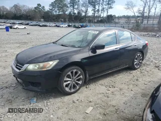 2014 Honda Accord Sport with VIN 1HGCR2F55EA271091, listed as a Copart auction lot 44629425 with 133,161 mi miles and Salvage Title. Bid and sale history available at DreamBid. Image 1.
