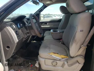 2009 Ford F-150 XL with VIN 1FTRF12879KC60671, listed as a Copart auction lot 76003554 with 266,092 mi miles and Salvage Title. Bid and sale history available at carsss.com. Image 7.