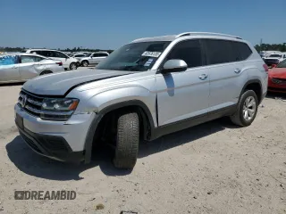2019 Volkswagen Atlas S с VIN 1V2AP2CA1KC602390, выставлен на аукционе Copart как лот 52676135 с пробегом 134 633 миль миль и Списание • Salvage title. История ставок и продаж доступна на DreamBid. Изображение 1.
