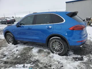 2017 Porsche Cayenne S E-Hybrid with VIN WP1AE2A2XHLA74262, listed as a Copart auction lot 41544075 with 29,837 mi miles and Salvage title. Bid and sale history available at DreamBid. Image 2.
