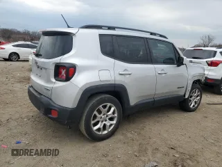 2015 Jeep Renegade Latitude with VIN ZACCJBBTXFPC03994, listed as a Copart auction lot 50682175 with 114,954 mi miles and Salvage Title. Bid and sale history available at carsss.com. Image 3.
