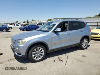 2014 BMW X3 xDrive28i z VIN 5UXWX9C55E0D17511, wystawiony jako Copart lot #63446365 z przebiegiem 135 702 mil mil oraz Szkoda całkowita • Salvage title. Historia ofert i sprzedaży dostępna na DreamBid. Obrazek 1.