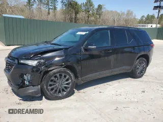2023 Chevrolet Traverse RS with VIN 1GNERJKW8PJ270608, listed as a Copart auction lot 50543995 with 23,388 mi miles and Salvage Title. Bid and sale history available at carsss.com. Image 1.