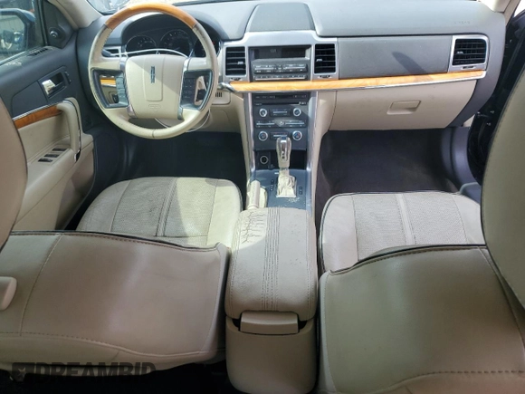 2010 Lincoln MKZ with VIN 3LNHL2GC9AR624253, listed as a Copart auction lot 54402745 with 164,974 mi miles and Salvage title. Bid and sale history available at DreamBid. Image 8.