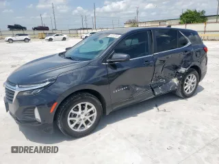 2023 Chevrolet Equinox LT с VIN 3GNAXKEG2PS175362, выставлен на аукционе Copart как лот 61310155 с пробегом 42 304 миль миль и Списание • Salvage title. История ставок и продаж доступна на DreamBid. Изображение 1.