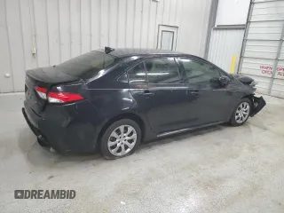 2021 Toyota Corolla LE with VIN JTDEPMAE2MJ153708, listed as a Copart auction lot 44784115 with 91,732 mi miles and Salvage Title. Bid and sale history available at carsss.com. Image 3.
