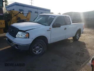 2008 Ford F-150 XL with VIN 1FTPX12568KD70183, listed as a Copart auction lot 60864785 with 268,936 mi miles and Salvage title. Bid and sale history available at DreamBid. Image 1.