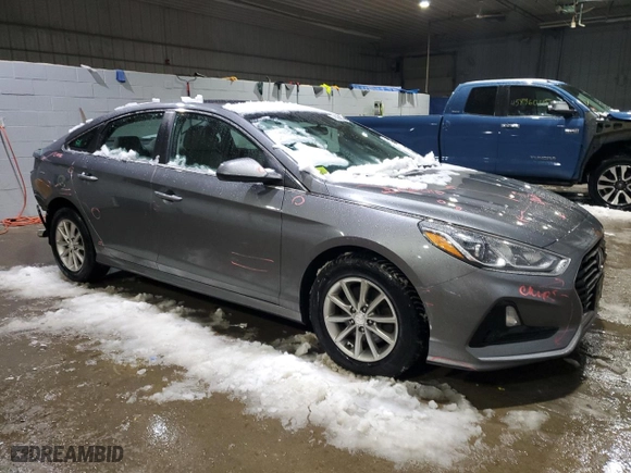 2019 Hyundai Sonata SE with VIN 5NPE24AF8KH785898, listed as a Copart auction lot 46068005 with 131,610 mi miles and Salvage Title. Bid and sale history available at carsss.com. Image 4.