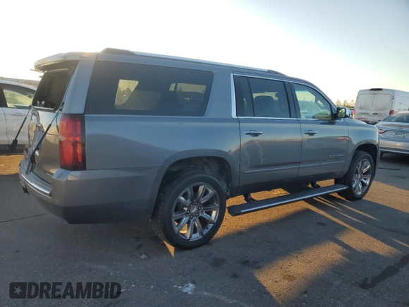 2019 Chevrolet Suburban Premier with VIN 1GNSKJKC5KR234298, listed as a Copart auction lot 88719665 with Not Provided miles and Salvage Title. Bid and sale history available at DreamBid. Image 3.
