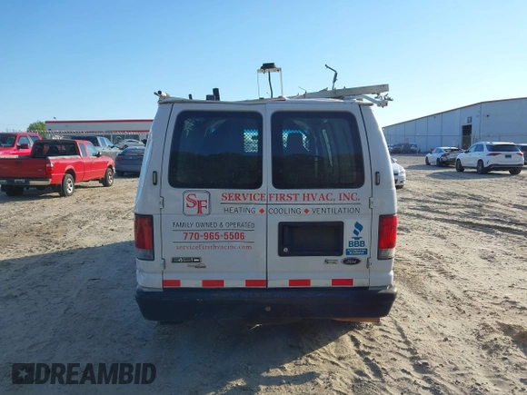 2013 Ford Econoline Cargo Commercial with VIN 1FTNE1EW4DDA35701, listed as a IAAI auction lot 41900327 with 226,733 mi miles and . Bid and sale history available at carsss.com. Image 16.