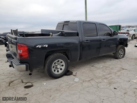 2012 Chevrolet Silverado 1500 LT with VIN 1GCPKSE79CF186424, listed as a Copart auction lot 64758794 with 165,201 mi miles and Salvage Title. Bid and sale history available at carsss.com. Image 3.