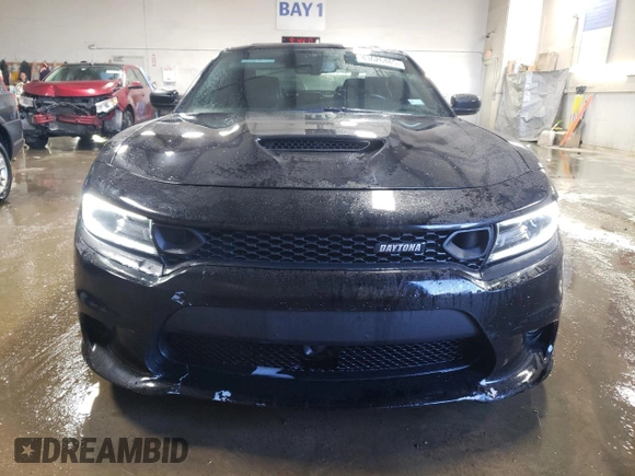 2019 Dodge Charger Scat Pack with VIN 2C3CDXGJ2KH520373, listed as a Copart auction lot 43626485 with 29,582 mi miles and Salvage Title. Bid and sale history available at DreamBid. Image 5.