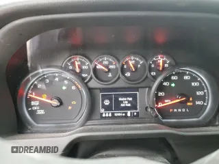 2024 Chevrolet Silverado 1500 Custom with VIN 1GCPDBEK0RZ159795, listed as a Copart auction lot 46413985 with 52,454 mi miles and Salvage Title. Bid and sale history available at DreamBid. Image 9.