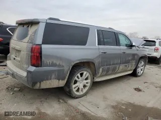 2020 Chevrolet Suburban Premier with VIN 1GNSKJKC8LR229551, listed as a Copart auction lot 43632235 with 109,020 mi miles and Salvage Title. Bid and sale history available at carsss.com. Image 3.