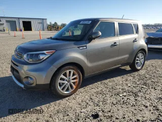 2017 Kia Soul + with VIN KNDJP3A52H7436847, listed as a Copart auction lot 45843135 with 54,565 mi miles and Salvage Title. Bid and sale history available at DreamBid. Image 1.