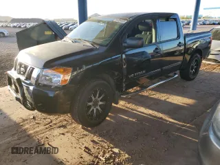 2012 Nissan Titan SV with VIN 1N6BA0ED5CN302776, listed as a Copart auction lot 55096625 with 128,484 mi miles and Salvage title. Bid and sale history available at DreamBid. Image 1.