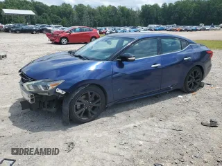 2018 Nissan Maxima SV with VIN 1N4AA6AP4JC388971, listed as a Copart auction lot 64901284 with 121,088 mi miles and Salvage Title. Bid and sale history available at carsss.com. Image 1.