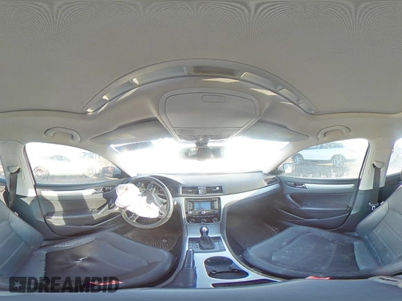2013 Volkswagen Passat SE w/Sunroof & Nav with VIN 1VWBP7A36DC019675, listed as a Copart auction lot 48245495 with 126,887 mi miles and Salvage Title. Bid and sale history available at carsss.com. Image 13.