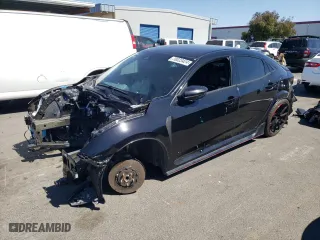 2021 Honda Civic Type R Touring with VIN SHHFK8G79MU202783, listed as a Copart auction lot 70023424 with 0 mi miles and Non Repairable. Bid and sale history available at carsss.com. Image 1.