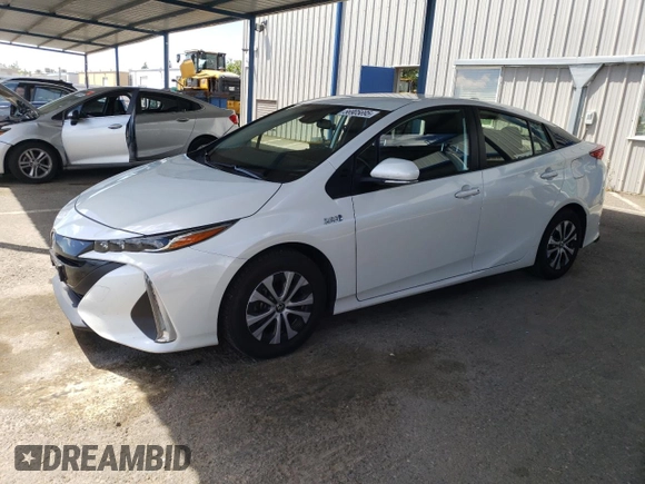 2022 Toyota Prius LE with VIN JTDKAMFP4N3197665, listed as a Copart auction lot 57339955 with 61,063 mi miles and Salvage title. Bid and sale history available at DreamBid. Image 1.