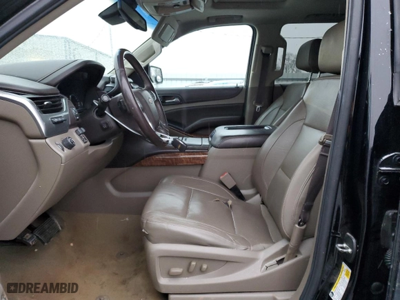 2017 Chevrolet Tahoe Premier with VIN 1GNSCCKC8HR264753, listed as a Copart auction lot 41827825 with 129,187 mi miles and Salvage Title. Bid and sale history available at carsss.com. Image 7.