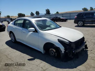2008 Infiniti G35 with VIN JNKBV61E28M218466, listed as a Copart auction lot 68291334 with 193,083 mi miles and Salvage Title. Bid and sale history available at DreamBid. Image 4.