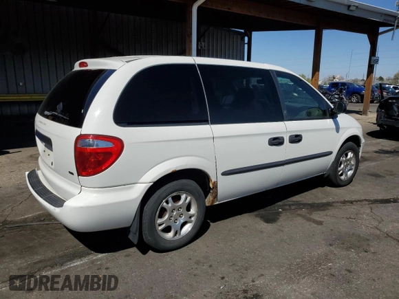 2003 Dodge Caravan SE with VIN 1D4GP25383B183216, listed as a Copart auction lot 53291355 with 195,362 mi miles and Salvage Title. Bid and sale history available at carsss.com. Image 3.