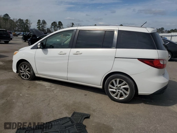 2015 Mazda 5 Sport z VIN JM1CW2BL1F0178961, wystawiony jako Copart lot #49853755 z przebiegiem 154 980 mil mil oraz Szkoda całkowita • Salvage title. Historia ofert i sprzedaży dostępna na DreamBid. Obrazek 2.