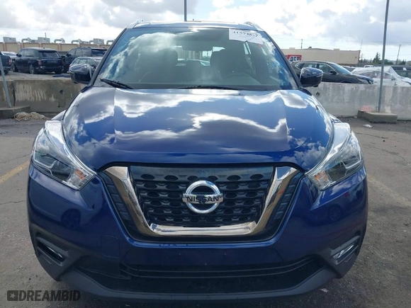 2019 Nissan Kicks S with VIN 3N1CP5CU4KL515046, listed as a IAAI auction lot 41573577 with 84,739 mi miles. Bid and sale history available at carsss.com. Image 12.
