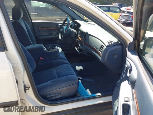 2001 Chevrolet Impala с VIN 2G1WF55E819277098, выставлен на аукционе IAAI как лот 42739300 с пробегом 106 488 миль миль и . История ставок и продаж доступна на DreamBid. Изображение 5.